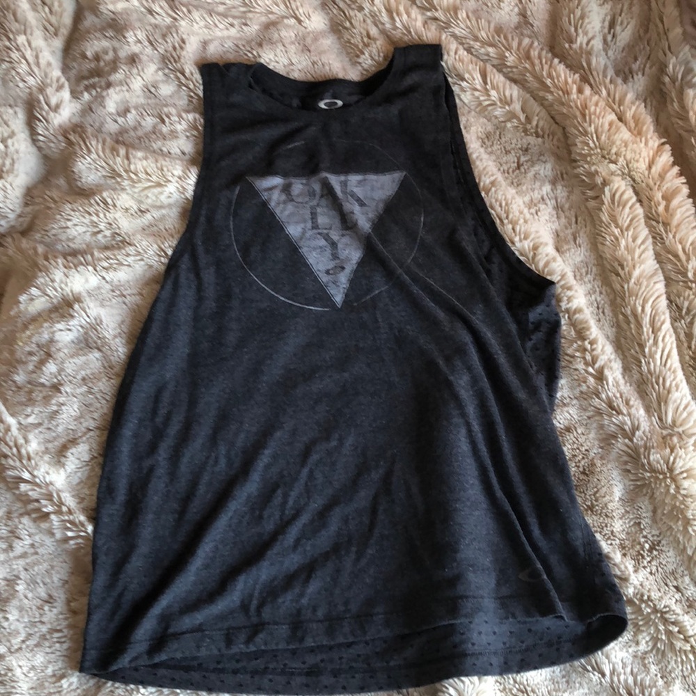 Oakley tank with cut off sleeves